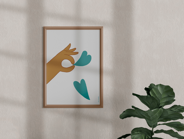 Envolée d'amour - Affiche