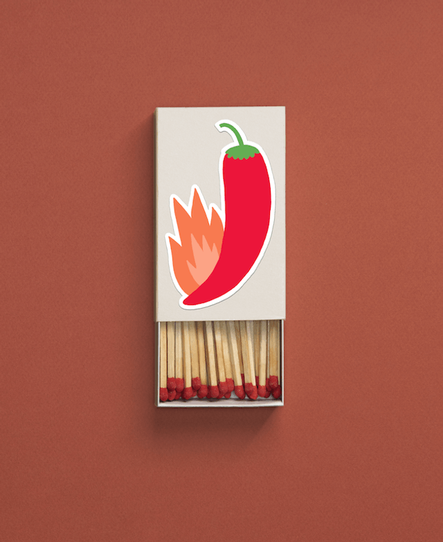 Légèrement pimenté - Sticker