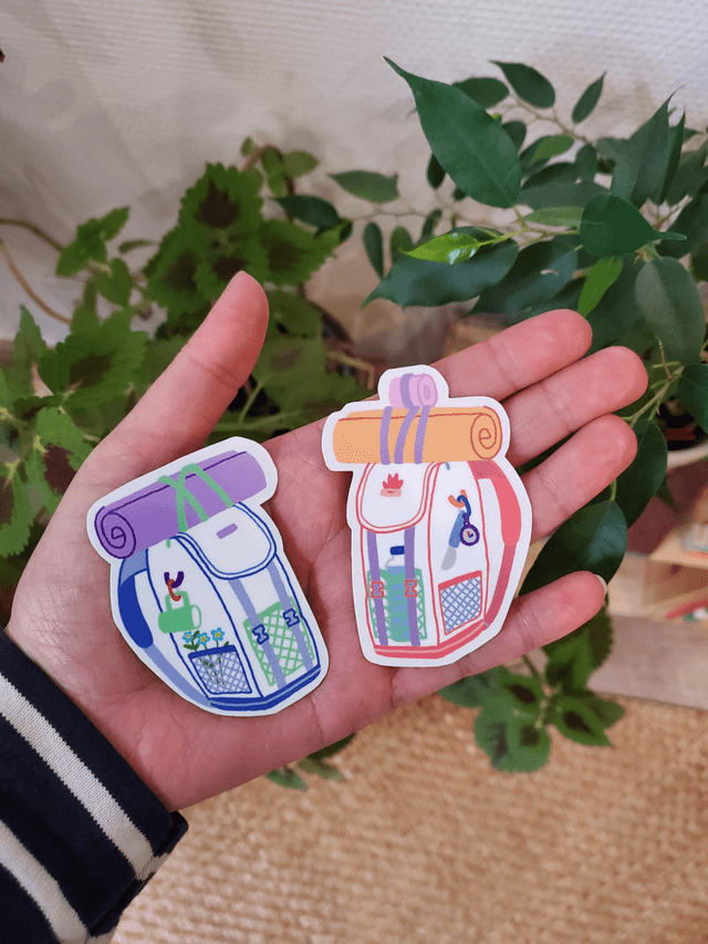Team randonnée - Sticker