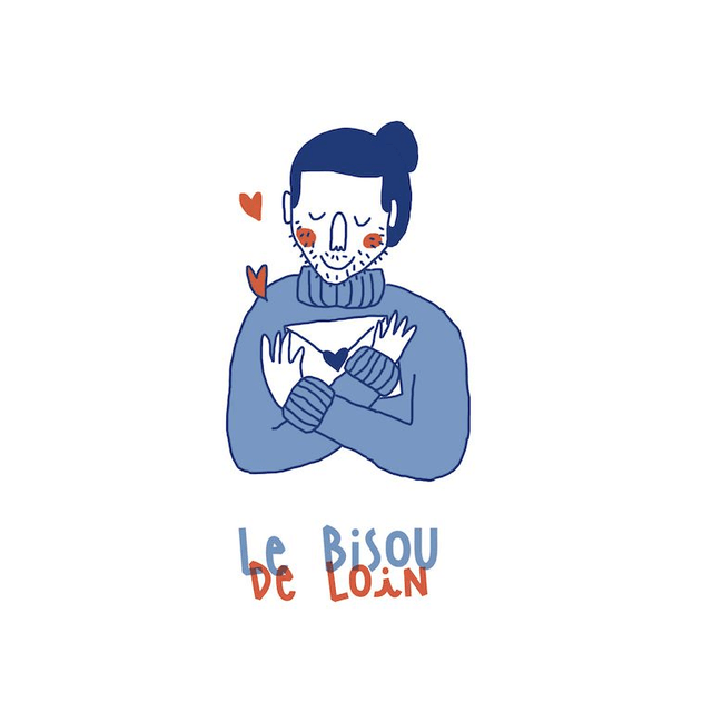 Bisous partout - Carte