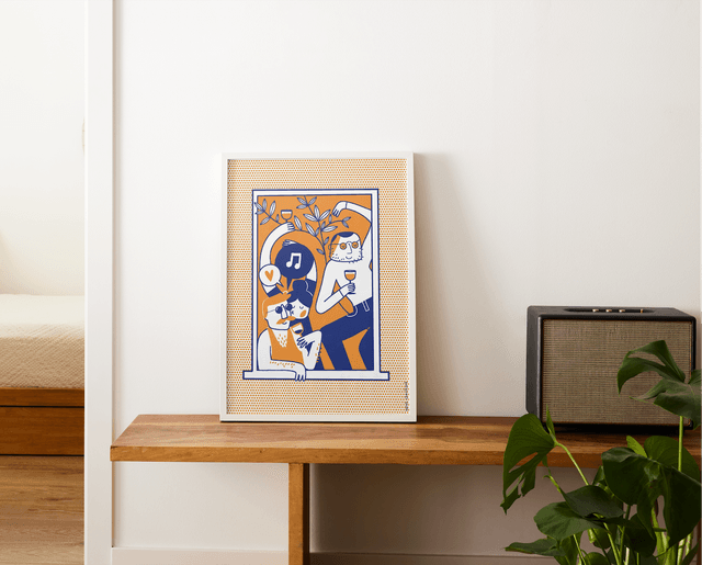 Apéro à la fenêtre - Affiche