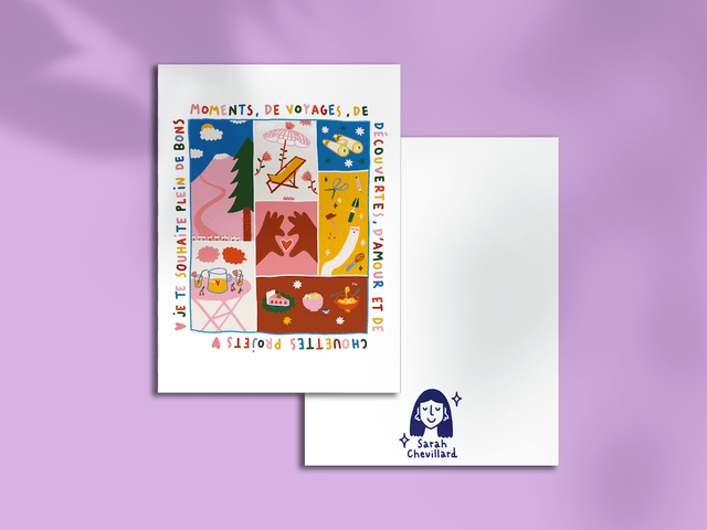 Le souhait - Carte