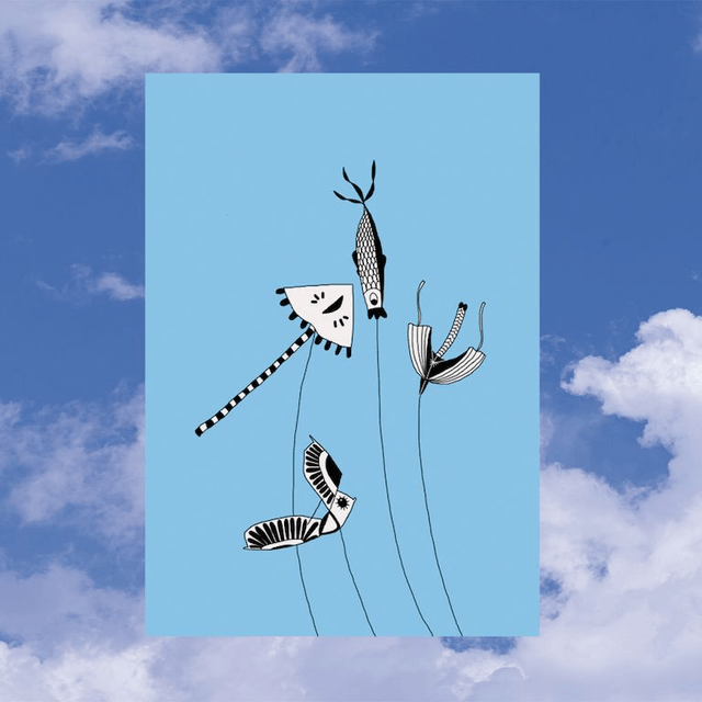 Cerfs-volants - Carte