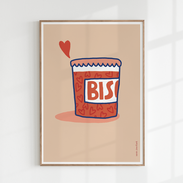 Confiture de bisous - Affiche