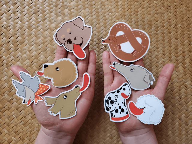 Team chien - Sticker