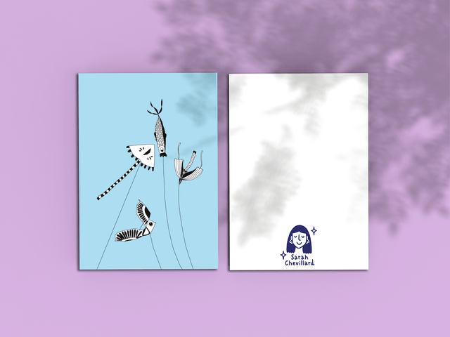 Cerfs-volants - Carte