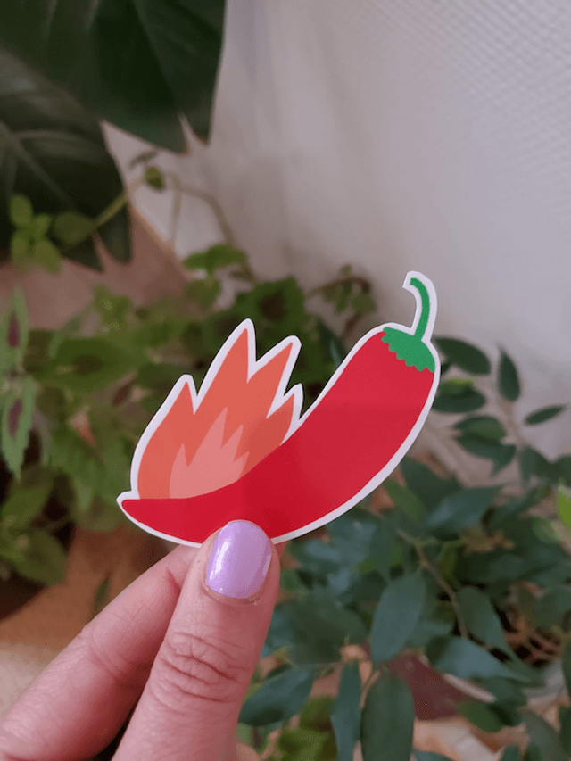 Légèrement pimenté - Sticker
