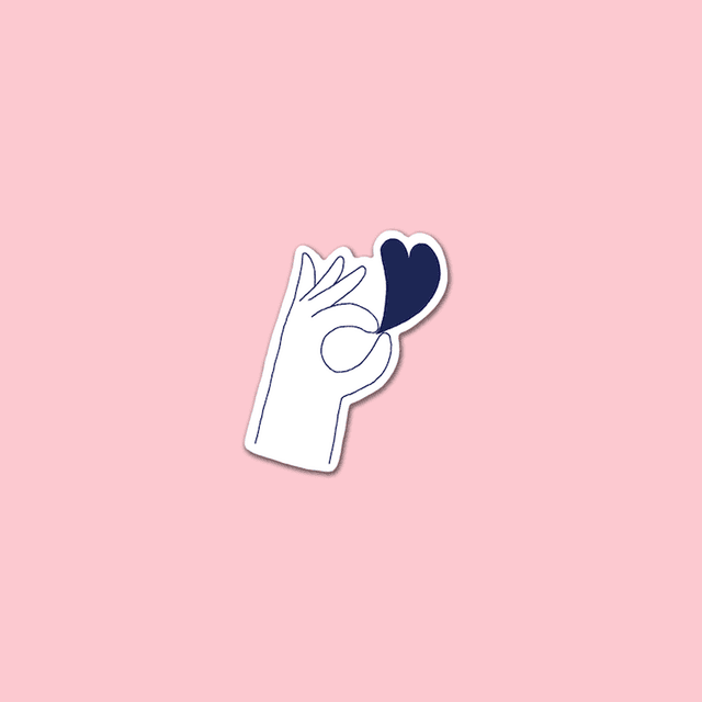 Envolée d&#039;amour - Sticker